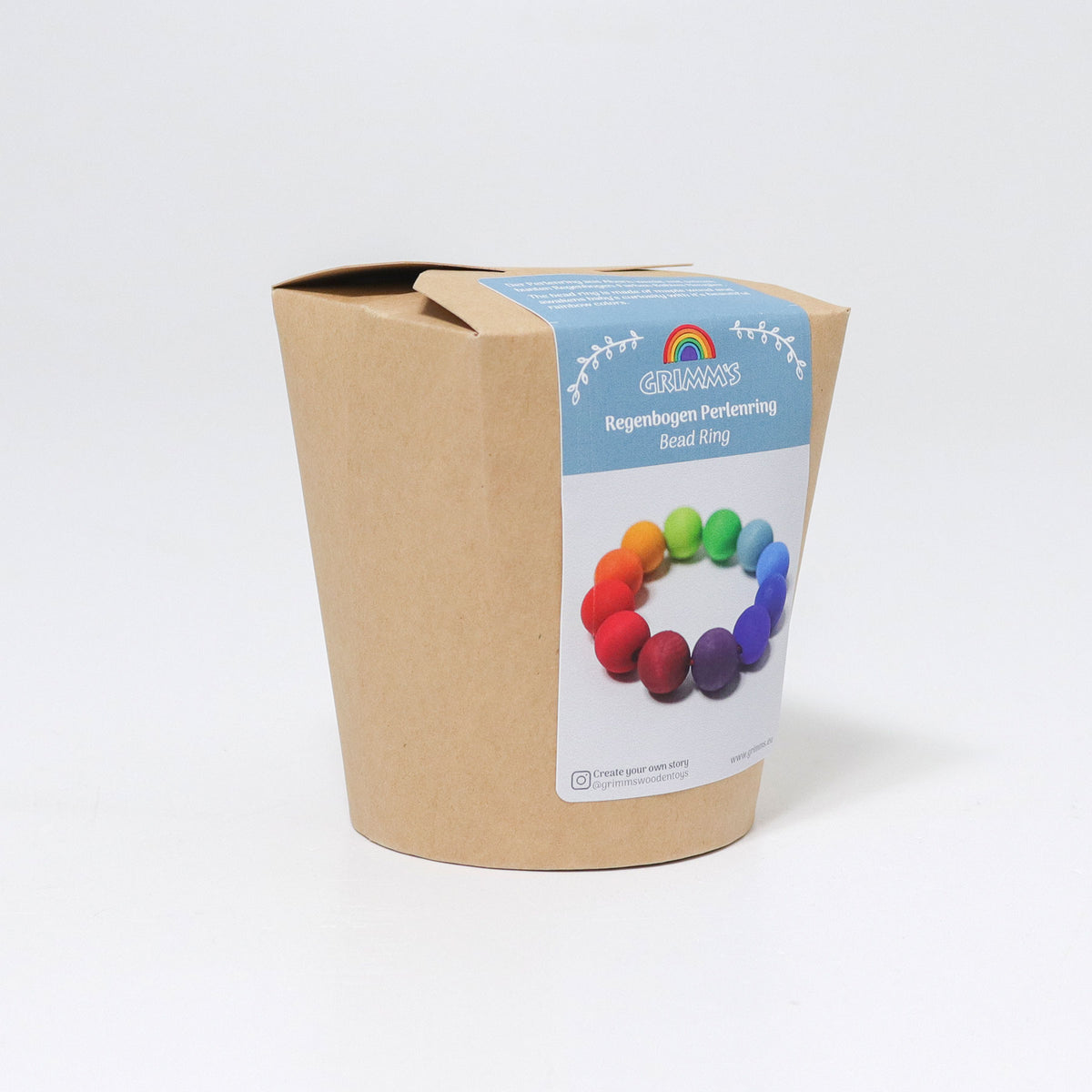 Regenbogen Perlenring