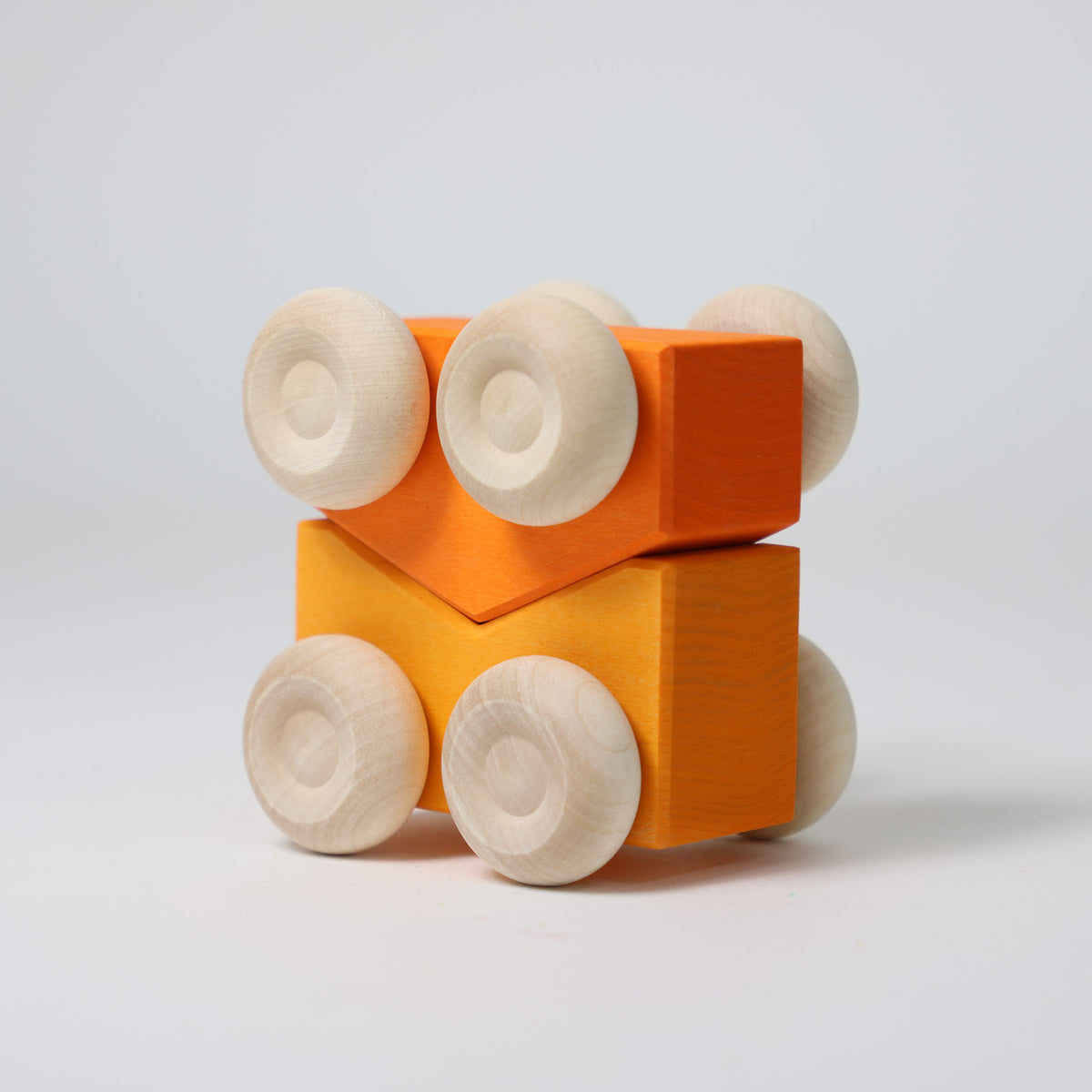 Stapel-Autos Orange