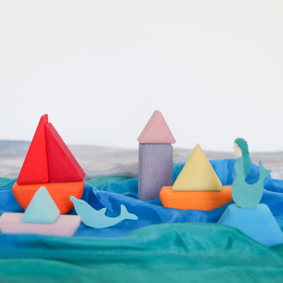 Building Set Triangle, Square, Circle
