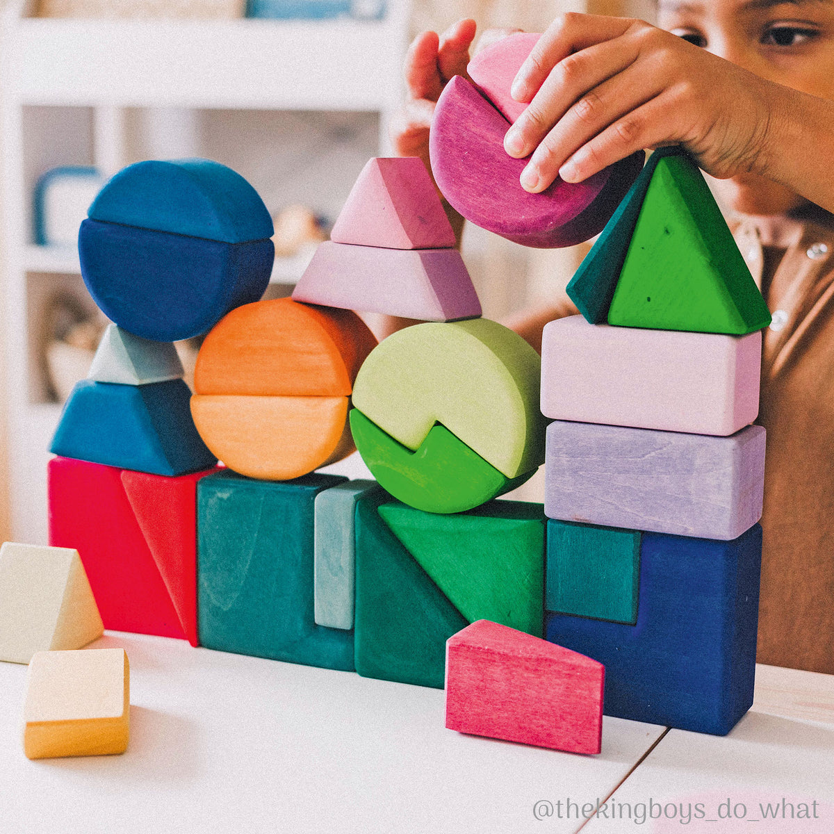 Building Set Triangle, Square, Circle