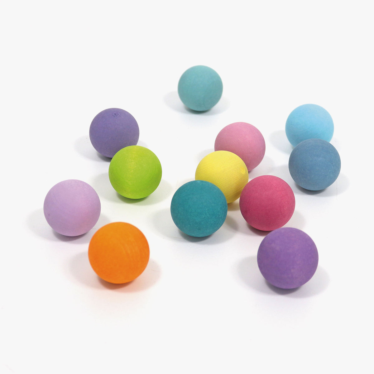 Kleine Pastellkugeln