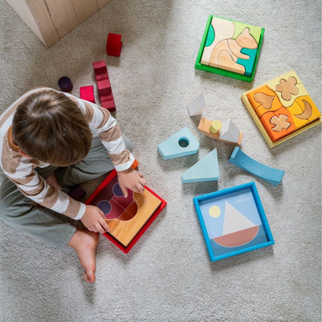 Building Set Blue