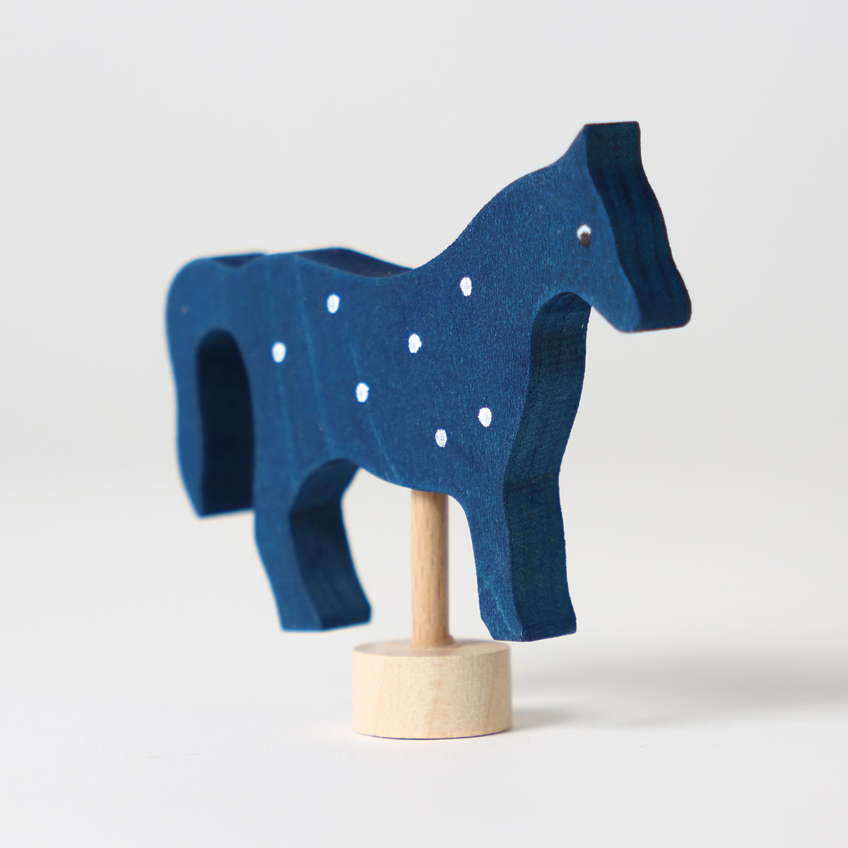 Steckfigur blaues Pferd
