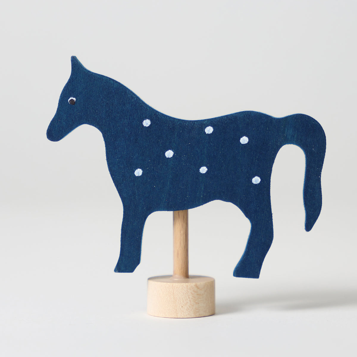 Steckfigur blaues Pferd