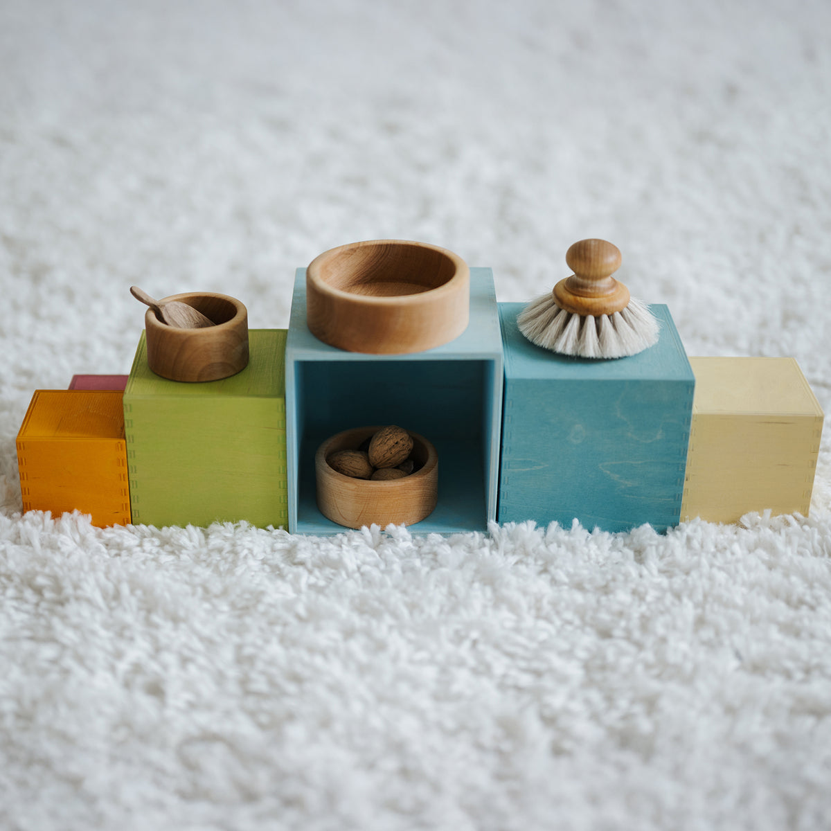 Large Pastel Set of Boxes