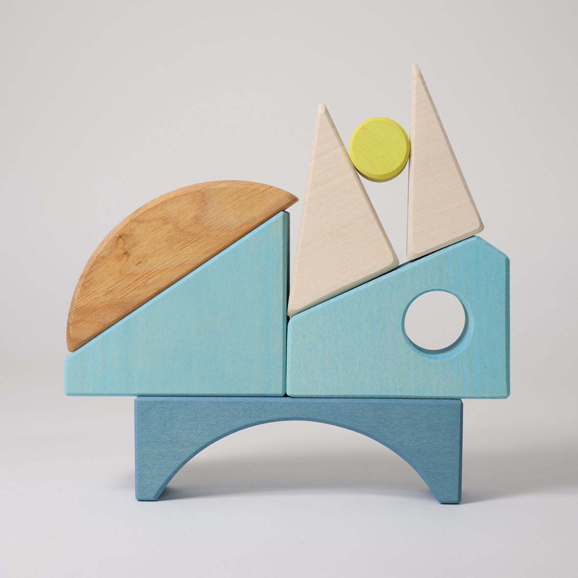 Bauspiel Blau